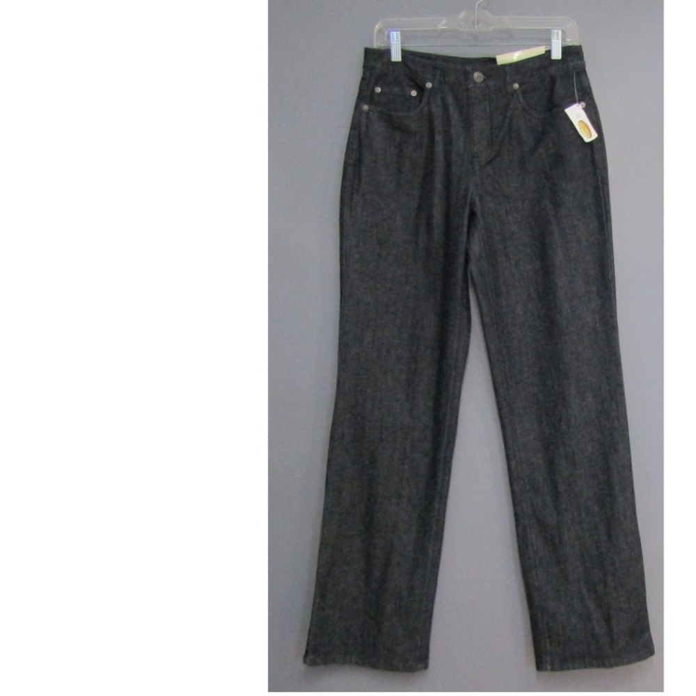 NEW Talbots Boot Leg Dark Wash Jeans Size 4